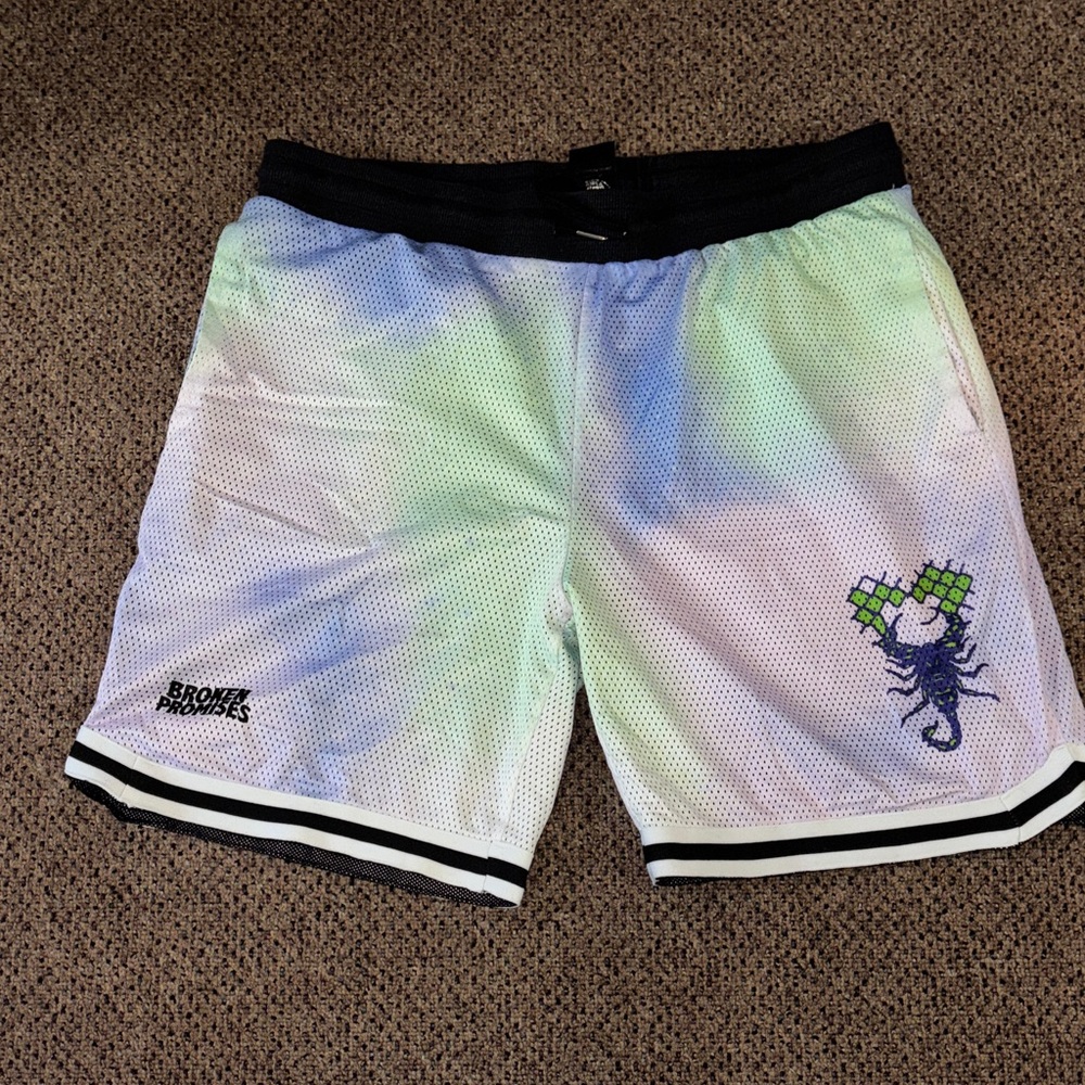 Bones Athletics Men's Gradient Mesh Shorts